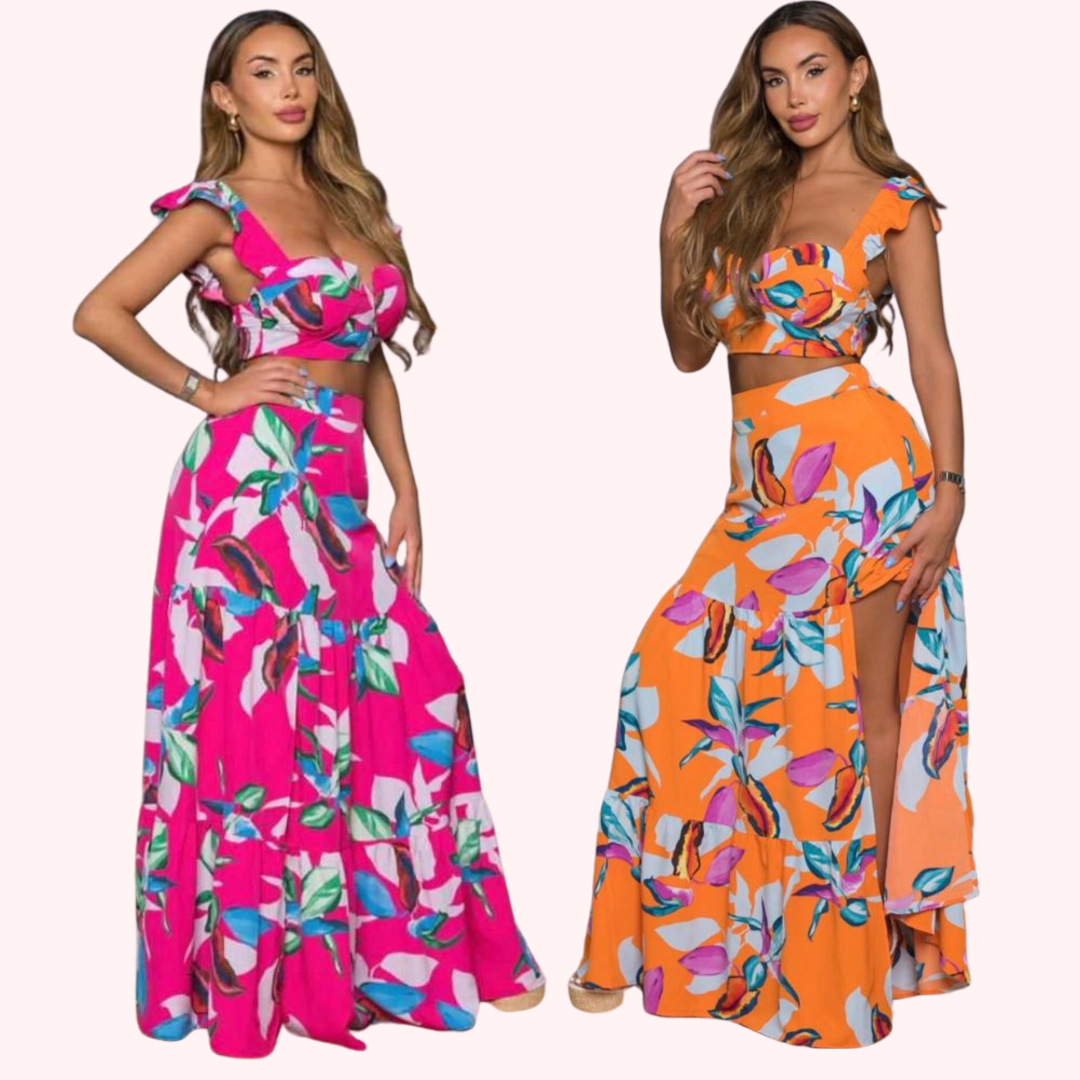 Gisel skirt set
